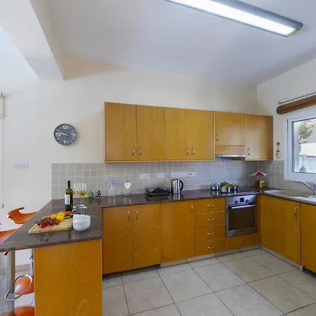 Imagine You And Your Family Renting This Luxury Villa In Paralimni, Minutes From The Beach, Protaras Villa 1486 *